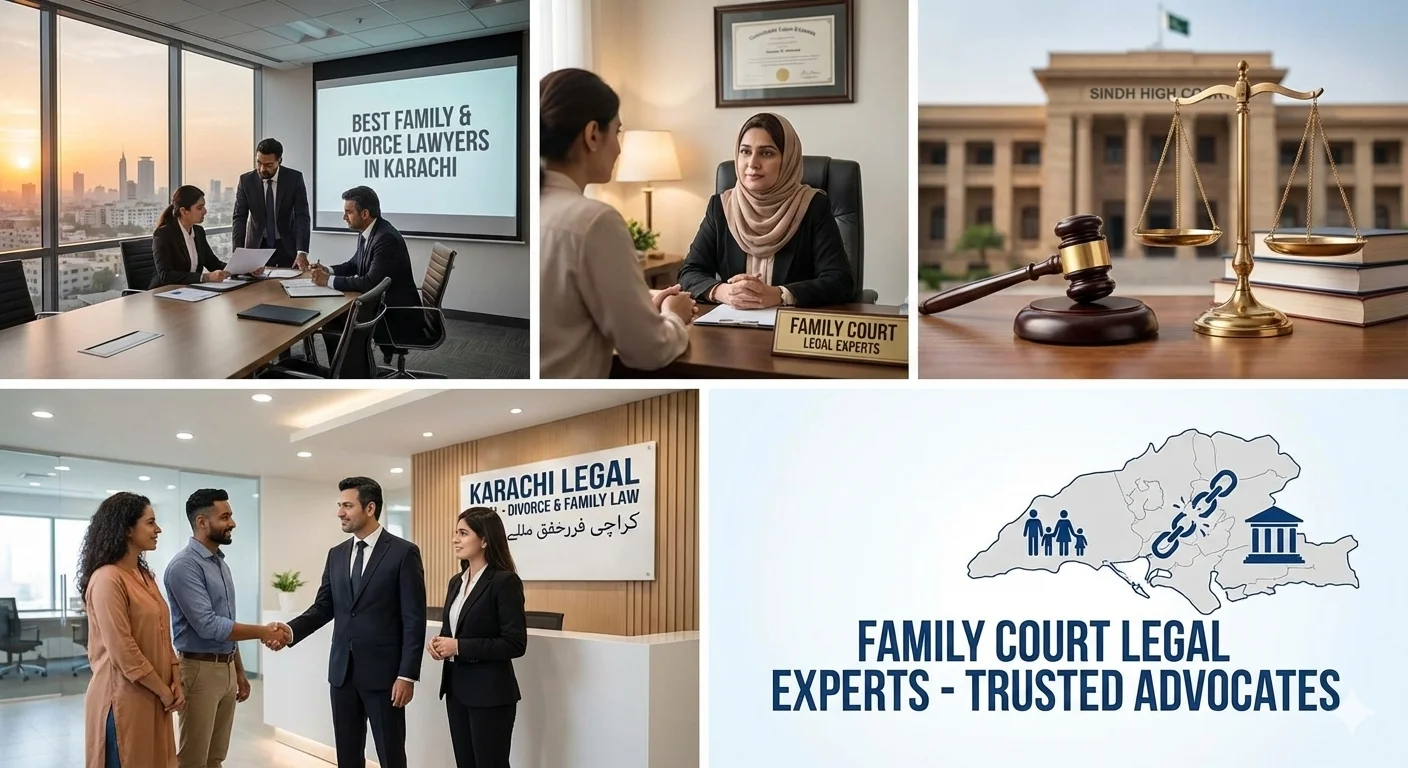 Family lawyers in Karachi representing overseas Pakistanis in divorce and custody cases
