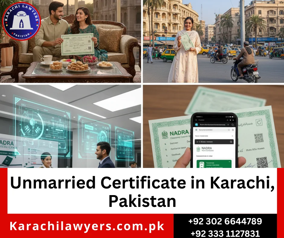 Unmarried affidavit in Karachi for single status verification