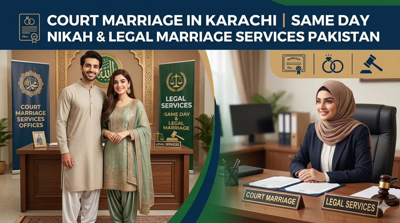 court marriage karachi nikah ceremony with legal documentation