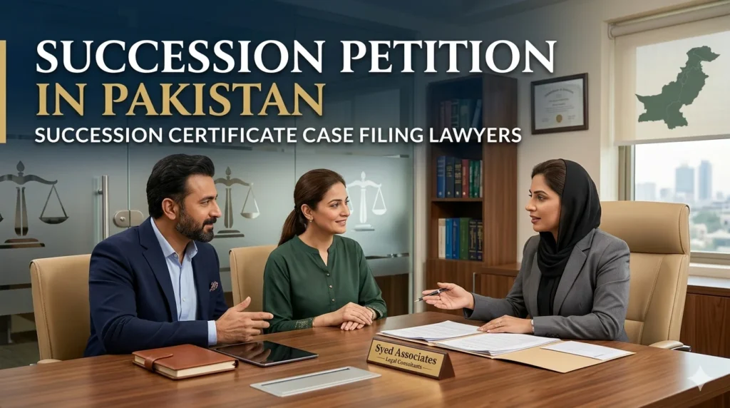 succession petition pakistan court process inheritance law