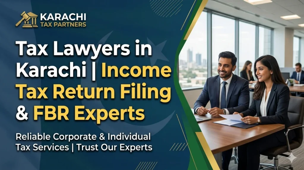 tax lawyers in Karachi income tax return filing FBR compliance experts