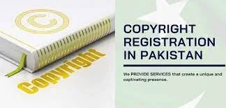 Graphic introducing copyright registration in Pakistan